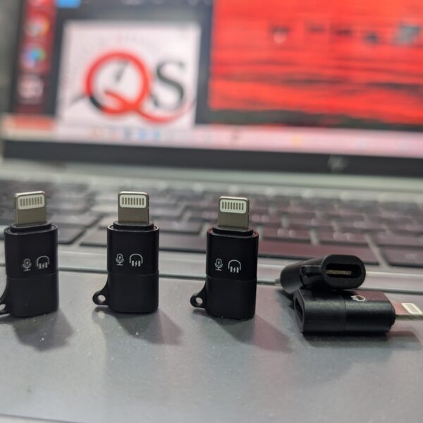 Wireless Microphone Connector Type C to Iphone USB Android for Wireless Mic Lavalier Converter - Type C to Iphone USB OTG