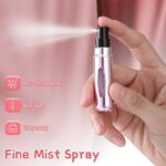 5ml Perfume Atomizer Spray Bottle – Mini Refillable Travel Perfume Dispenser | Portable Aluminum Refill Bottle