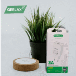 GERLAX A13T Original Charger & Type-C Cable – Full Speed Fast Charging, 100% Authentic! 3Amp