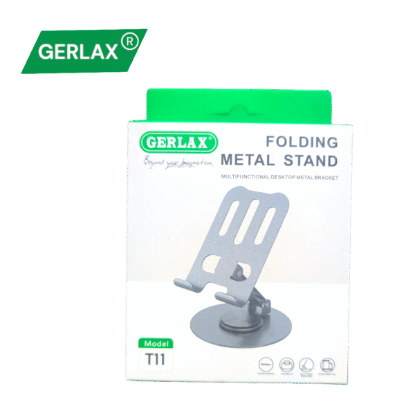 Gerlax T11 360° Rotating Foldable Desktop Phone Holder Stand