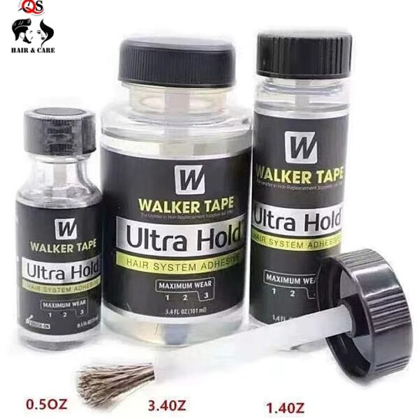 Walker Ultra Hold Hair Glue – Professional Wig & Extension Adhesive, Extra Strong Hold - 1.4FL. OZ (41.4ml)