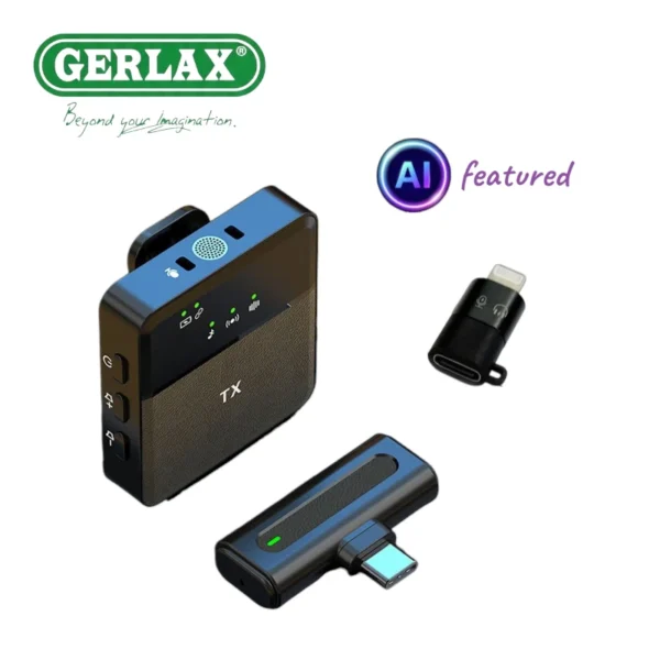 Gerlax Professional ANC Lavalier Wireless Microphone (SX8-TX)