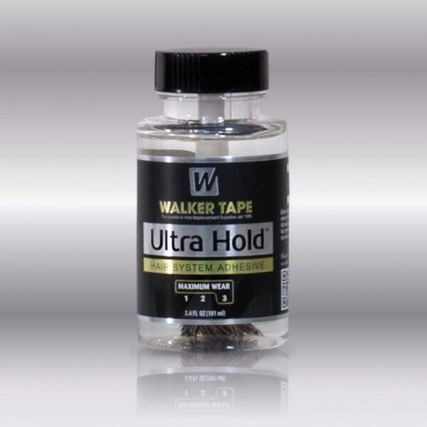 Ultra Hold Adhesive by Walker – Long Lasting Hair Glue for Wigs, Toupees & Extensions – 101ml