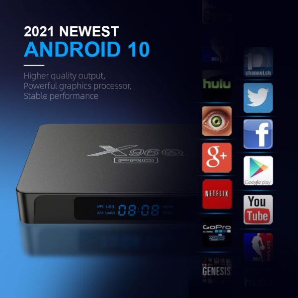 X96Q | 8GB-128GB | Android 15 | 4K Resolution | Android TV Box
