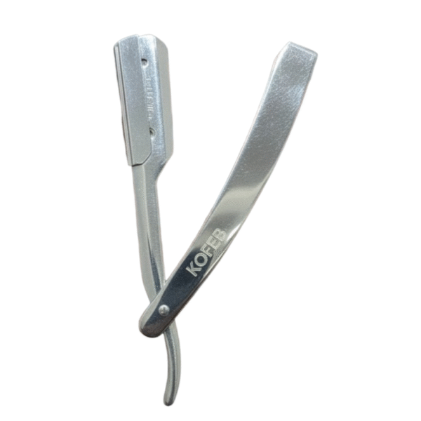 Premium Stainless Steel Straight Razor for Professional Barber Shaving by KOFEB