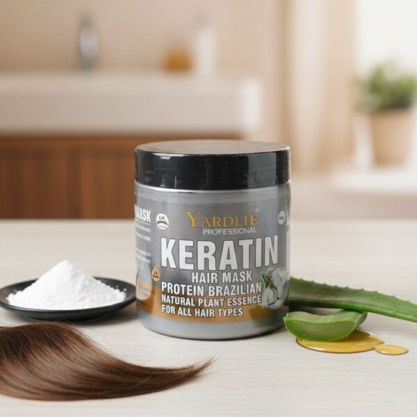Yardlie Professional Keratin Hair Mask – Brazilian Protein and Natural Plant Essence (500ml)