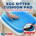 Silicone Back Safety Egg Seater Cushion – Pressure Relief Gel Seat for Back and Tailbone Support