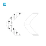 No shine Strips for Hair Unit (36 Pcs) - Double sided tape by Walker