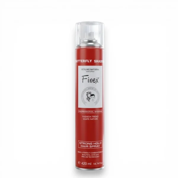 Finex Strong Hold Hair Spray – Long-Lasting Style & Control
