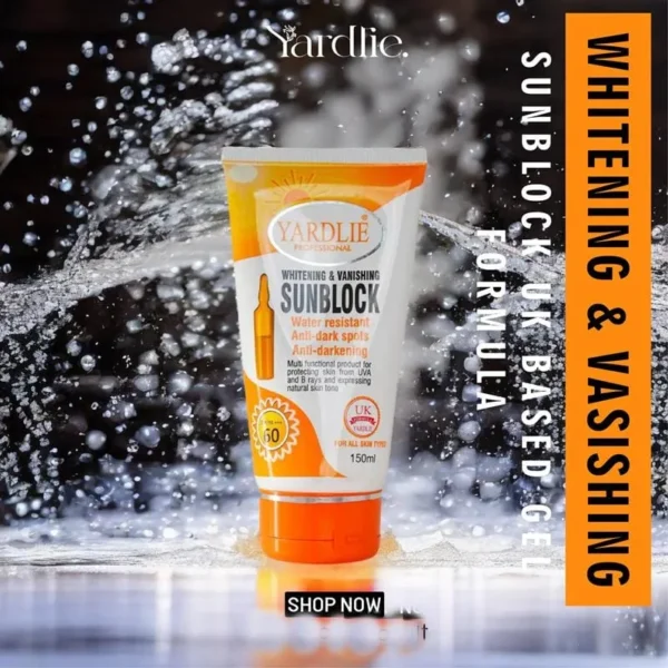 Yardlie Professional Sun Block  Cream 150 ML