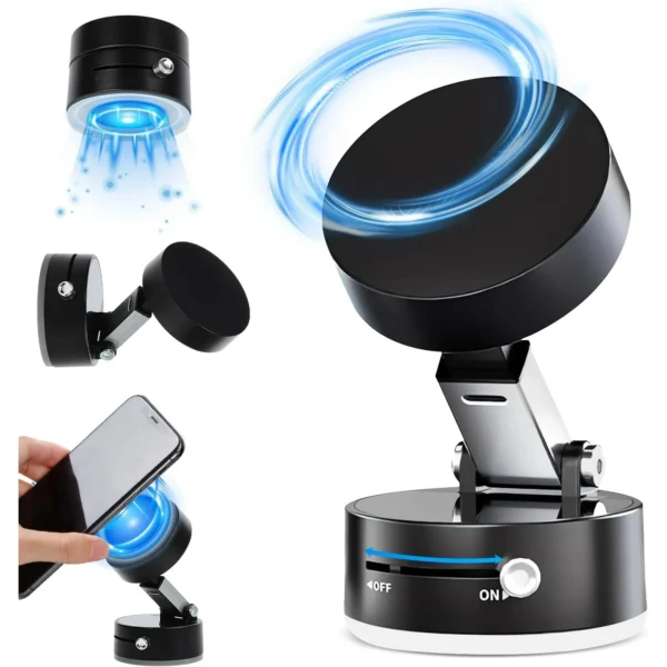 Multi-Scene Magnetic Phone Holder 360° Rotating Stand for Car Desktop, and Travel | Universal Mount for Hands-Free Viewing & Convenient Use