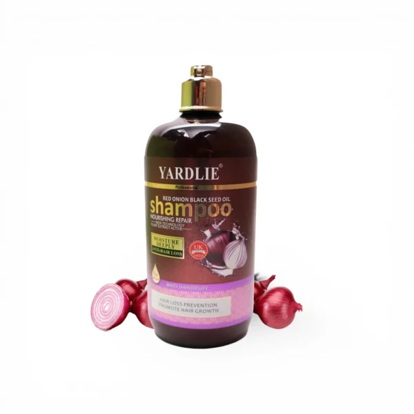 Yardlie Red Onion Black Seed Shampoo 500Gram