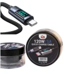 QS 120W C to C Super Fast Charging Cable