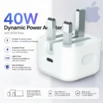 Iphone 40W Dynamic Power Adapter with 60W Max Output - Image 3